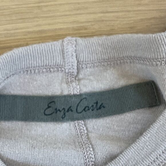 Women's Enza Costa Size XS Longe Sleeve Crewneck Mini Dress - Picture 6 of 8